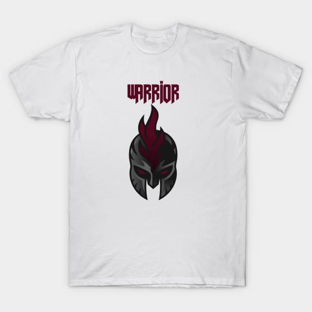 Spartan Warrior T-Shirt by NickDsigns